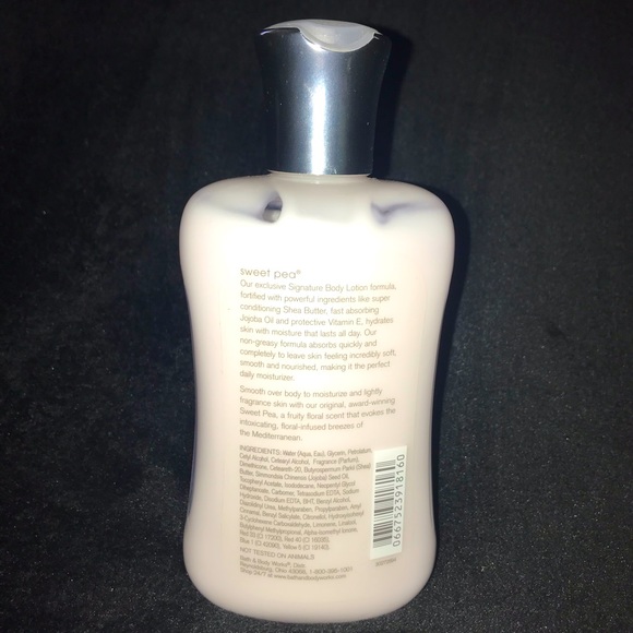 Bath and Body Works Sweet Pea Body Lotion - Picture 2 of 3